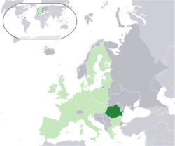 Romania - location